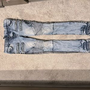 Men’s acid washed 80,90s,2000s rocker/hiphop skinny jeans